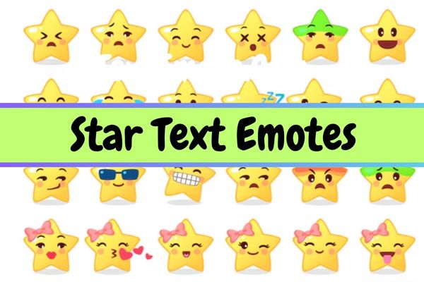 Star Text Emote Image