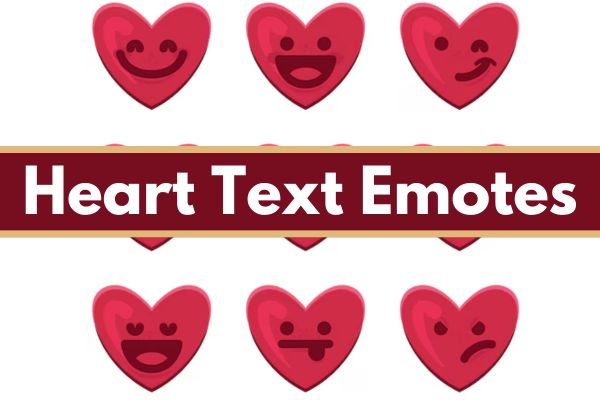 heart Text Emotes Image